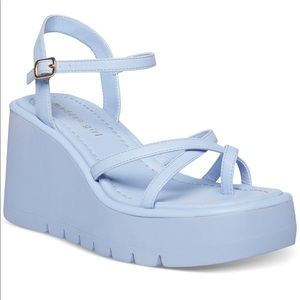 Madden Girl Vault Strappy Platform Wedge Sandals. BRAND NEW/NEVER WORN